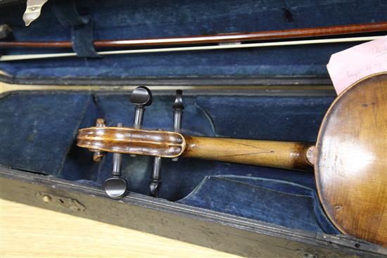 A 19th century violin